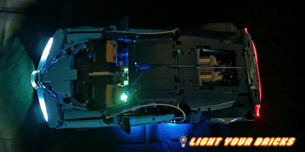 LED Light Kit für Lego Bugatti Chiron 42083